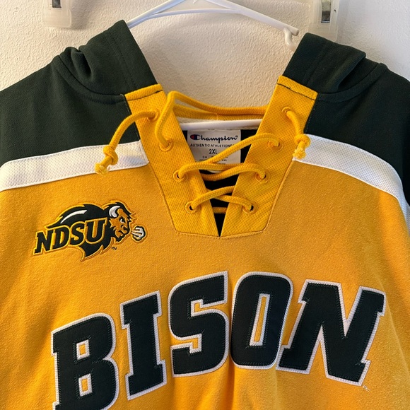 Champion Other - Champion North Dakota State University Bison Hockey Style Jersey Mens 2XL NDSU